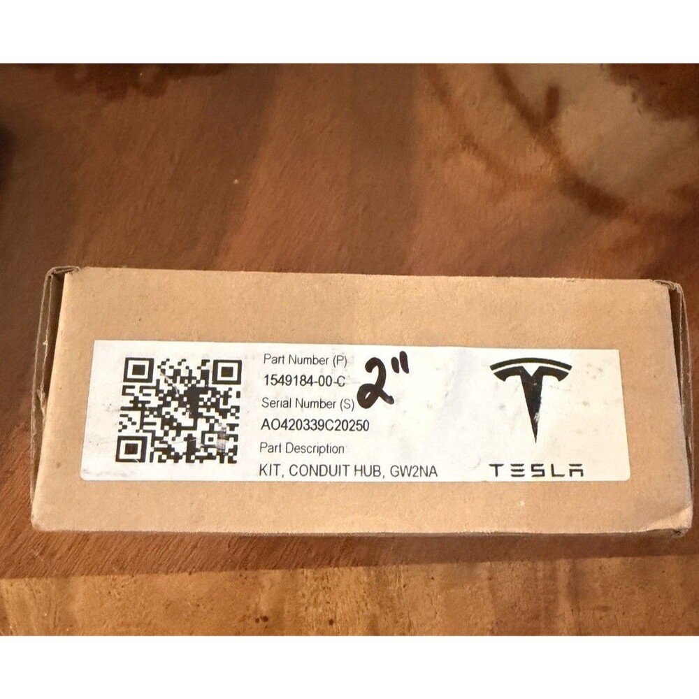 Tesla 2” Conduit Hub Kit 1549184-00-C GW2NA Backup Gateway 2